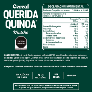 
                  
                    Cargar imagen en el visor de la galería, Querida Quinoa Matcha
                  
                
